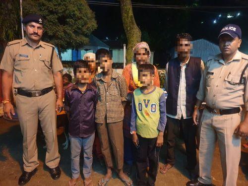 Chamoli police recovered three minors running away from home and gave happiness to the family