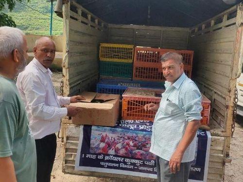 750 one-month crawlers distributed to 8 beneficiaries