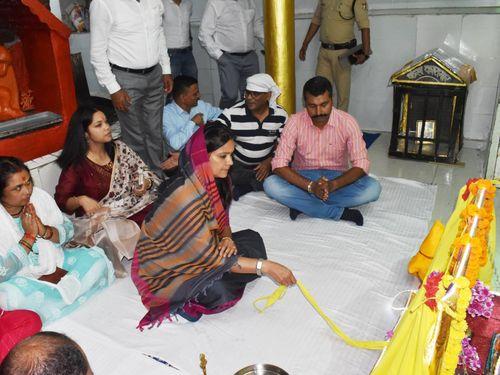 Kanha's birth anniversary celebrated with pomp in Police Line Gopeshwar