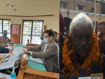 Congress candidates filled nomination from Dharampur seat and Chakrata seat