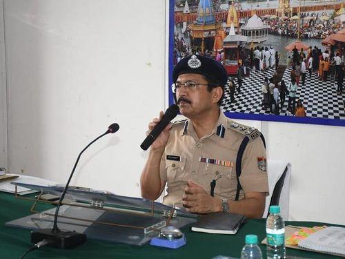 Monthly conference and crime meeting organized at Police Line Roshanabad