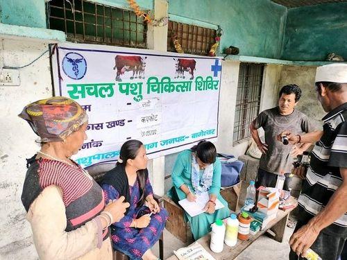 Sachal Veterinary Camp organized in village- Liti, Majkhet