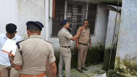 Half yearly inspection was conducted by Dr. Jagdish Chandra, SP Crime/Traffic Nainital