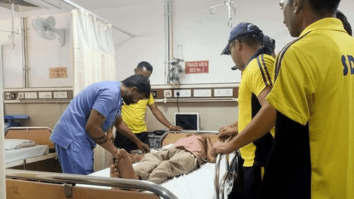 Uttarakhand Police SDRF team traces the missing old man