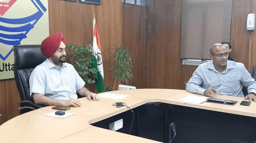 Chief Secretary Dr. S.S. Sandhu took a meeting regarding Kisan Credit Card
