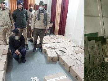 Police caught smuggler with illegal liquor
