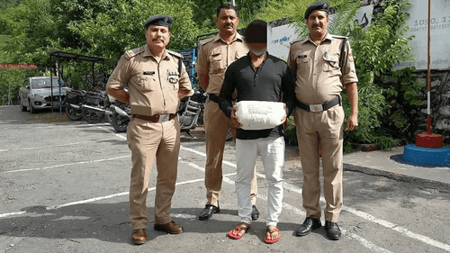 One accused arrested with illegal charas