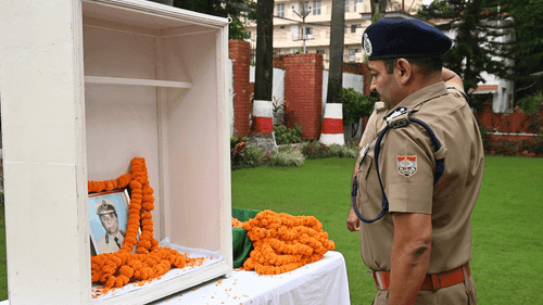 Uttarakhand Police paid tribute to the first DGP of the state