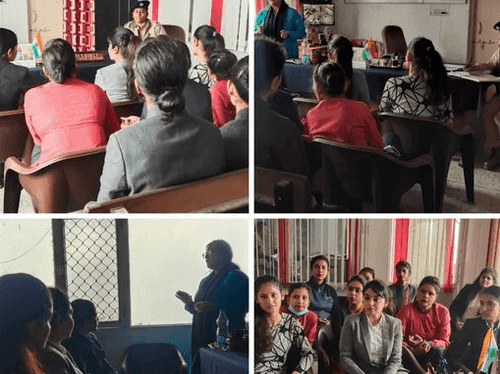 Seminar was held by the police with the women workers working in hotels and resorts