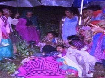 Woman gave birth to a child on the road in a cold night in Uttarakhand