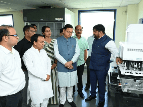 CM Dhami inaugurates FDA building and State Drug Testing Laboratory