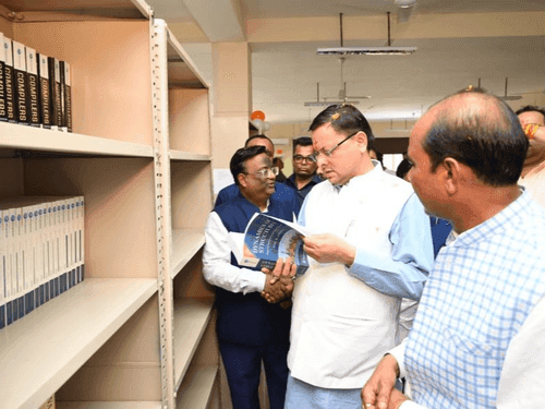 CM Dhami inaugurates employment fair