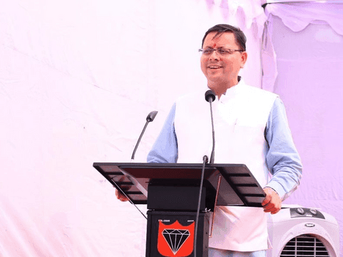 CM Dhami participated in the program organized at BRO's Diamond Project Headquarters