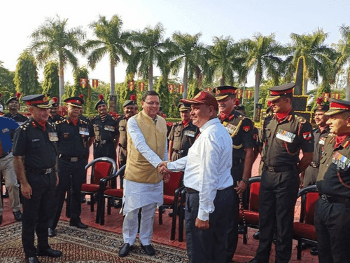 CM Dhami participated in the Sainik Conference