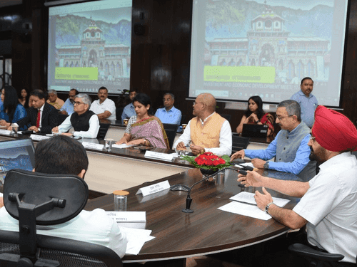 Business meet event organized with seven ambassadors of India