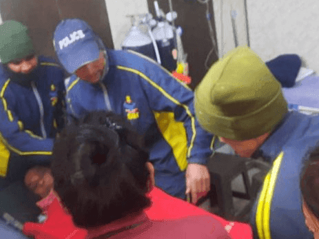 Chamoli police became an angel for the 64-year-old