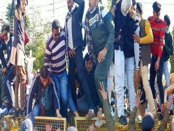 BJP's protest against Congress