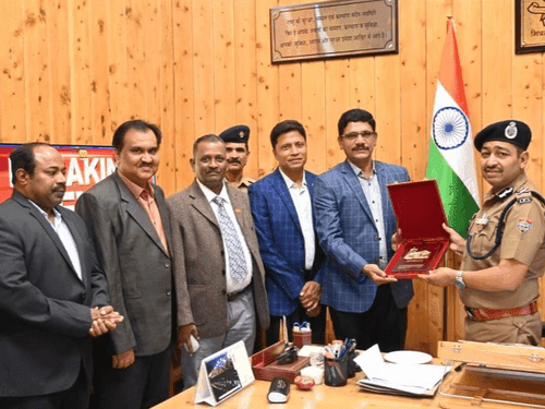 Karnataka government team met Mr. Ashok Kumar, IPS, DGP