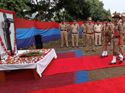 Tribute paid in remembering the police personnel who died in the line of duty
