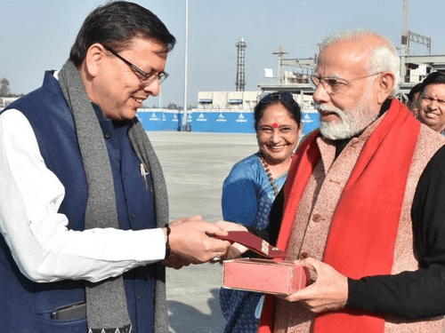 PM Modi leaves for Delhi after Uttarakhand tour
