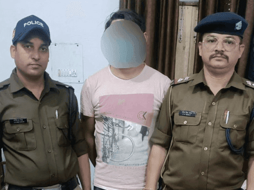 Laksar Police cracked down on the accused of firing