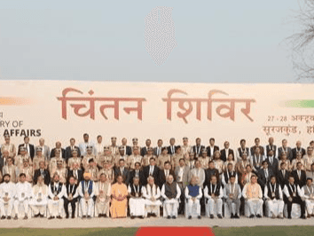 CM Dhami participated in the contemplation camp of the Home Ministers of the states
