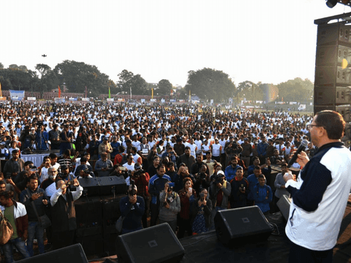CM Dhami participated in Dehradun Marathon