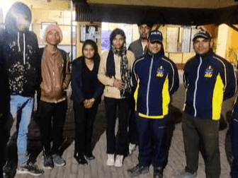 SDRF team rescued youths who got lost their way during tracking