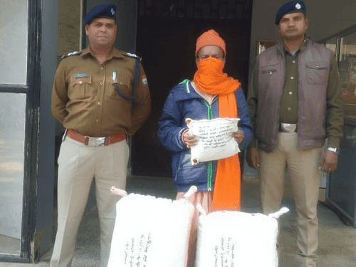 Tehri police arrested an accused with illegal cannabis