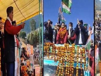 Welcome to Harish Rawat in Chinyalisaur, Uttarkashi