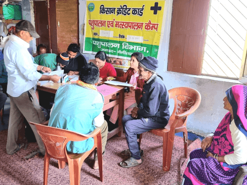 KCC camp organized in Gram Sabha Simalkhan