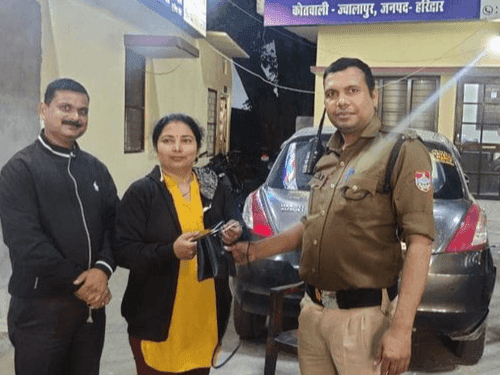 Constable Devendra raised the pride of Khaki