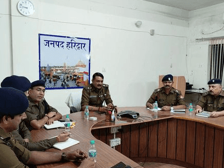SSP Haridwar serious about law and order