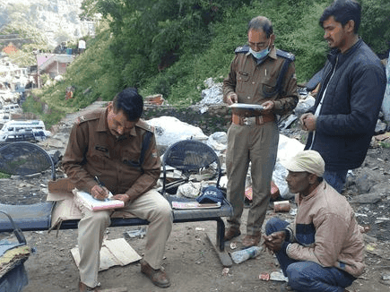 Verification campaign conducted by Kotwali Karnprayag Police