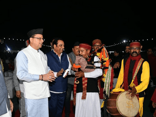 CM Dhami participated in Uttarakhand Public Heritage Program-2022