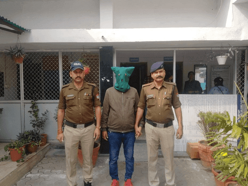 Accused arrested with illegal firearm and 2 live cartridges
