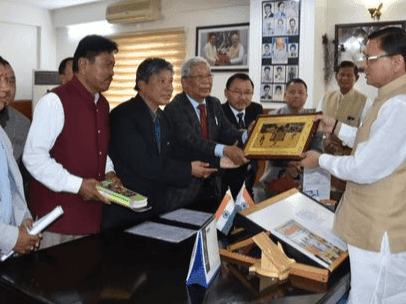 Representatives of  Kalyan Sanstha met CM Dhami