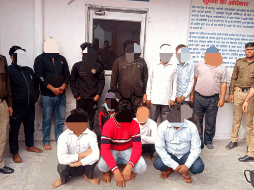 Jwalapur police arrested 15 bookies