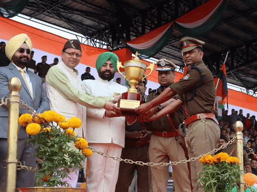 Thana Chorgalia of Nainital district got the title of excellent police station