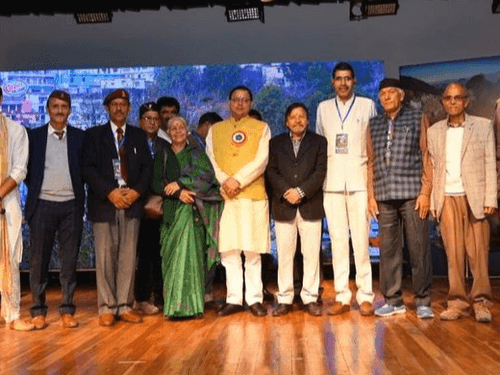 CM Dhami participated in the program 'Awaaz Suno Mountains'