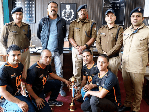 Tehri Police won the trophy in Kabaddi Open competition