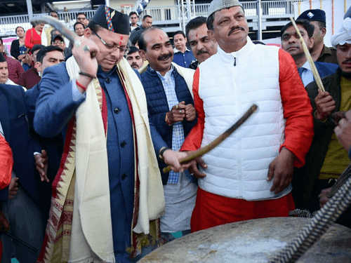 CM Dhami inaugurated the Sharadotsav fair
