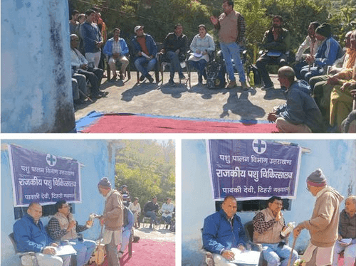 Camp was organized for the benefit of cattle herders