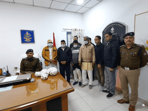District Bageshwar police's vigorous action against drugs continues