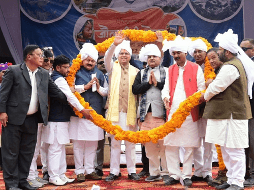 CM Dhami inaugurates Jauljibi Fair and Development Exhibition-2022