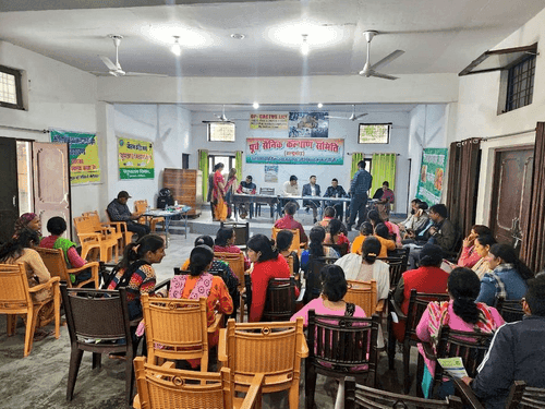 KCC Camp was organized in Gram Panchayat- Halduchod