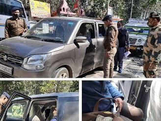 1 lakh 30 thousand rupees were seized in the joint action of Tehri Police and Static Surveillance