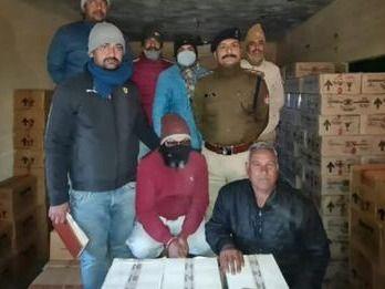 Police recovered liquor worth 70 lakhs