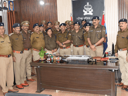 SSP Haridwar congratulated the employees who became Additional Sub-Inspectors