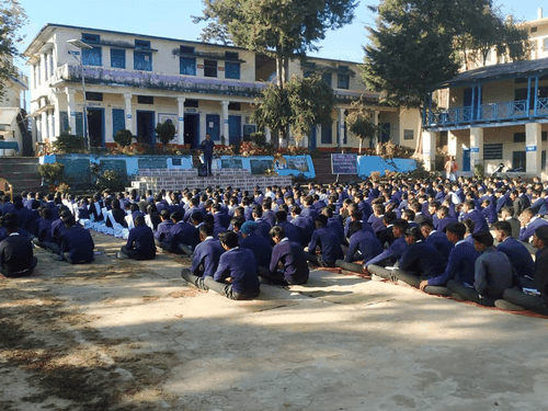 Awareness campaign launched by Baijnath Police in schools